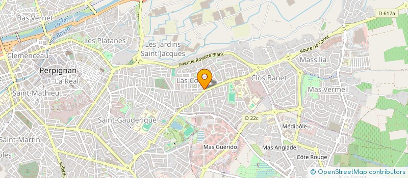 localisation de l'entreprise MADAME NICOLE SELVE  PERPIGNAN