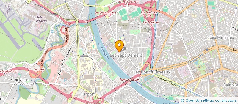 localisation de l'entreprise MADAME NICOLE SEMPE  TOULOUSE