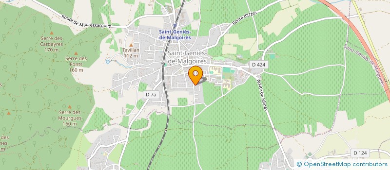 localisation de l'entreprise MADAME NICOLE SEMPERE à SAINT-GENIES-DE-MALGOIRES