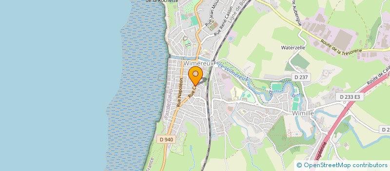 localisation de l'entreprise MADAME NICOLE SERGENT  WIMEREUX