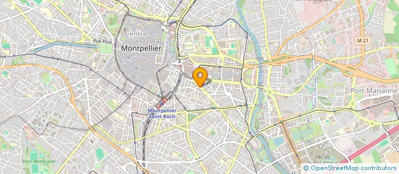localisation de l'entreprise MADAME NICOLE SERVEL à MONTPELLIER