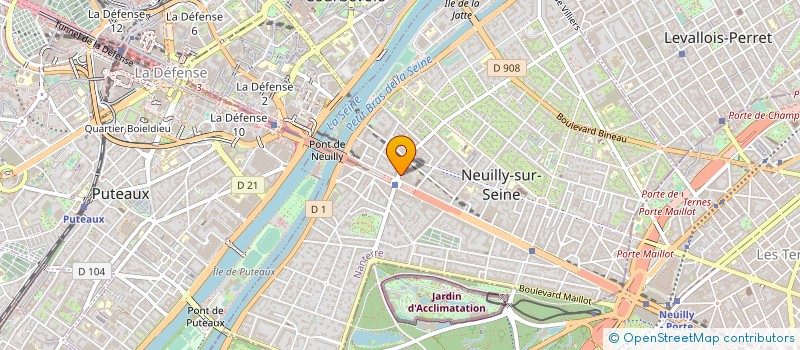 localisation de l'entreprise MADAME NICOLE SIMON-LAVOINE à NEUILLY-SUR-SEINE