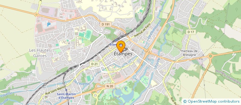 localisation de l'entreprise MADAME NICOLE SINIC  ETAMPES