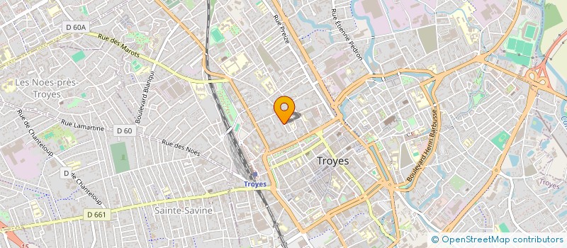 localisation de l'entreprise MADAME NICOLE SIRVENT à TROYES