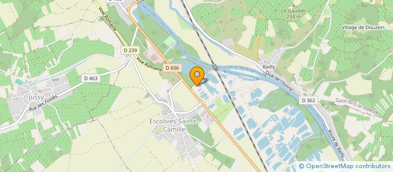 localisation de l'entreprise MADAME NICOLE SORBAC  ESCOLIVES-SAINTE-CAMILLE