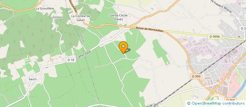 localisation de l'entreprise MADAME NICOLE SOUBIOS  GAILLAC