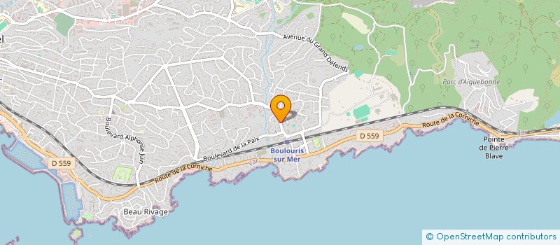 localisation de l'entreprise MADAME NICOLE SOUCHET  SAINT-RAPHAEL