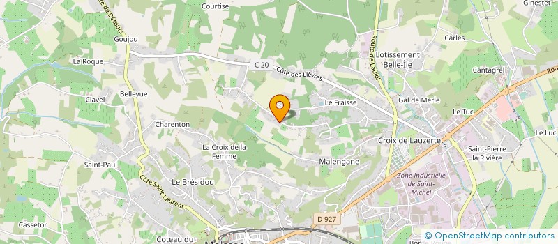localisation de l'entreprise MADAME NICOLE SOUILLAT à MOISSAC