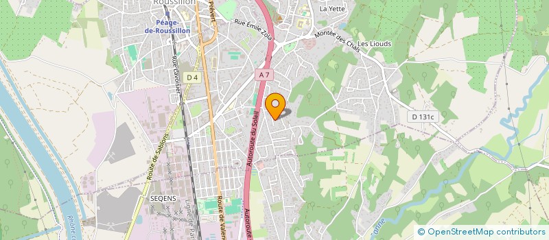 localisation de l'entreprise MADAME NICOLE SOULAGE  VILLE-SOUS-ANJOU