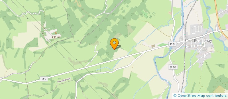 localisation de l'entreprise MADAME NICOLE STRASSEL  POUILLENAY