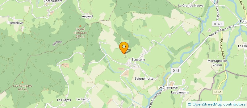 localisation de l'entreprise MADAME NICOLE SUCHET  TRIVY