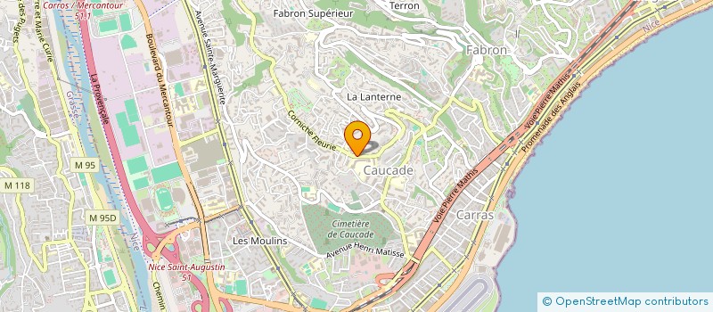 localisation de l'entreprise MADAME NICOLE SUIVANT à NICE