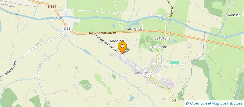 localisation de l'entreprise MADAME NICOLE TABERT  TAURIAC