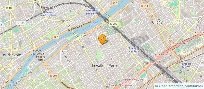 localisation de l'entreprise MADAME NICOLE TAULEIGNE à LEVALLOIS-PERRET