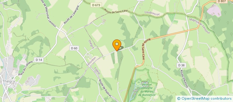 localisation de l'entreprise MADAME NICOLE TERMOHLEN  MAYRINHAC-LENTOUR