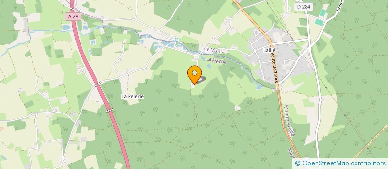 localisation de l'entreprise MADAME NICOLE TETARD  MAYET