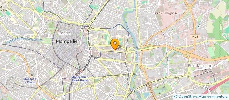 localisation de l'entreprise MADAME NICOLE THACKRAY à MONTPELLIER