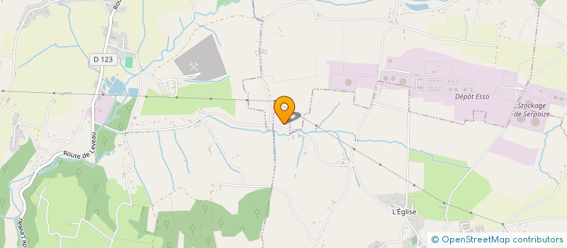 localisation de l'entreprise MADAME NICOLE THAIZE  SERPAIZE