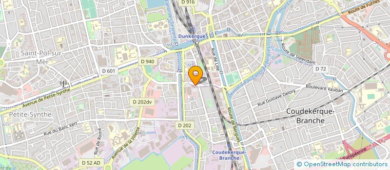 localisation de l'entreprise MADAME NICOLE THELIEZ à DUNKERQUE