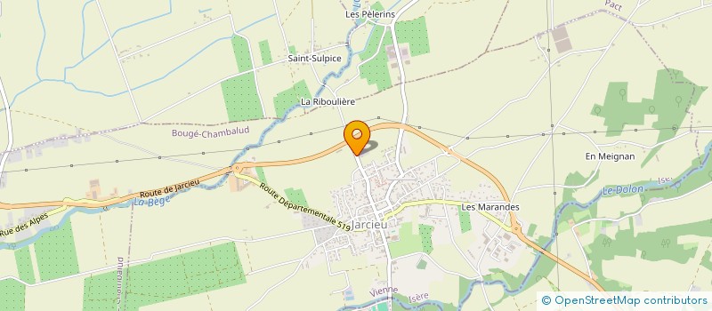 localisation de l'entreprise MADAME NICOLE TOMMASINI  JARCIEU