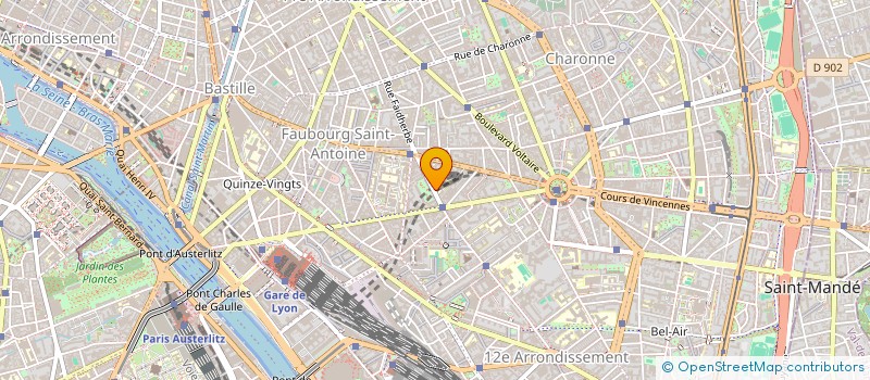 localisation de l'entreprise MADAME NICOLE TORRI  PARIS