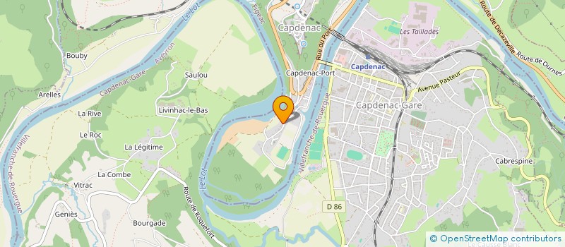 localisation de l'entreprise MADAME NICOLE TOULZE  BEDUER