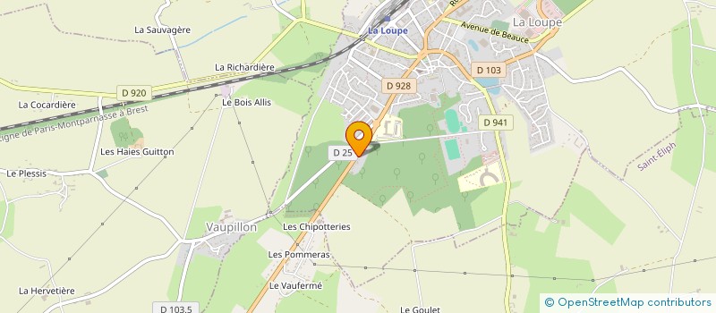 localisation de l'entreprise MADAME NICOLE TREHEL à LA LOUPE