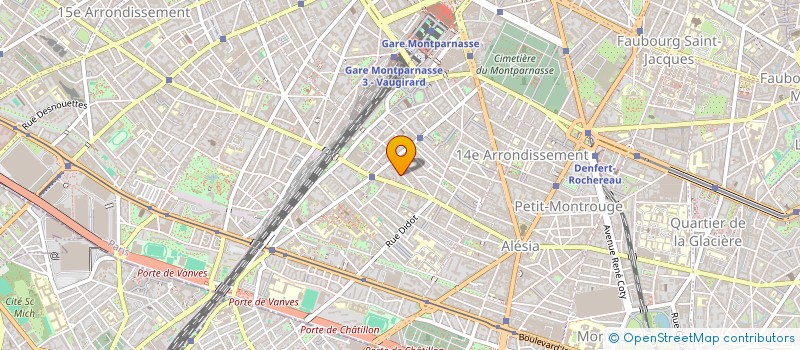 localisation de l'entreprise MADAME NICOLE TRIAN  PARIS