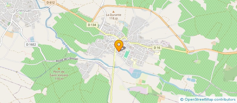 localisation de l'entreprise MADAME NICOLE TROFIMOFF  PUISSERGUIER