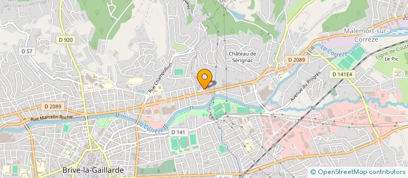 localisation de l'entreprise MADAME NICOLE ULMANN à BRIVE-LA-GAILLARDE