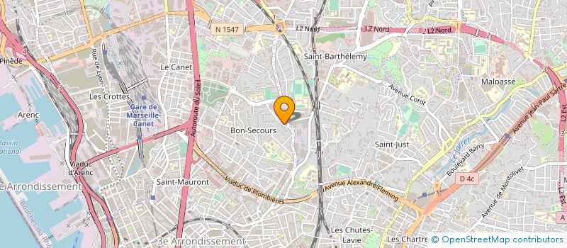localisation de l'entreprise MADAME NICOLE VACHIER à MARSEILLE