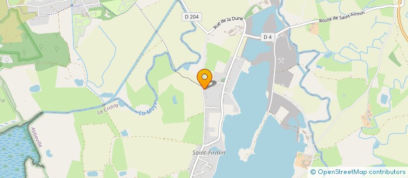 localisation de l'entreprise MADAME NICOLE VACOSSIN à LE CROTOY