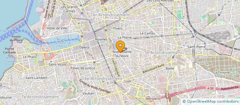 localisation de l'entreprise MADAME NICOLE VALETTE à MARSEILLE