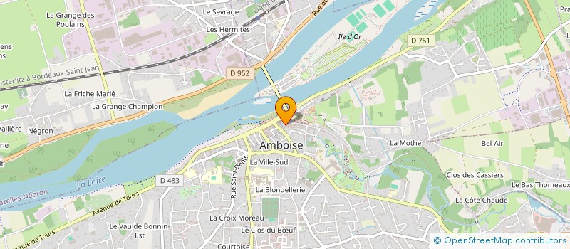 localisation de l'entreprise MADAME NICOLE VALLEE  AMBOISE