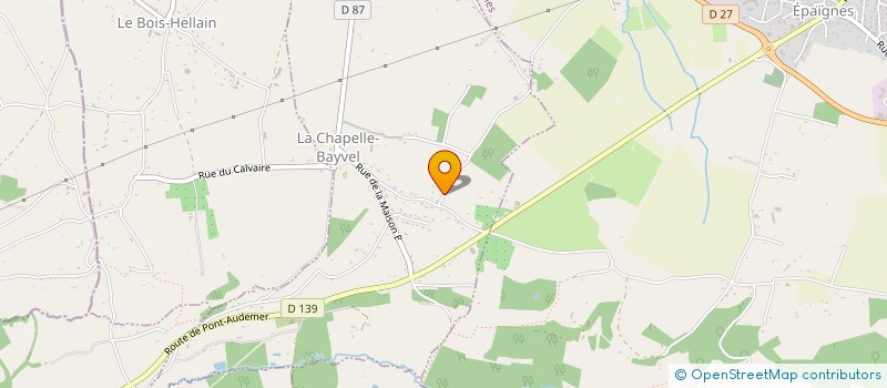 localisation de l'entreprise MADAME NICOLE VALLOIS à LA CHAPELLE-BAYVEL