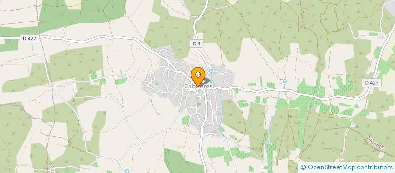 localisation de l'entreprise MADAME NICOLE VAN NIEKERK  CABRIERES