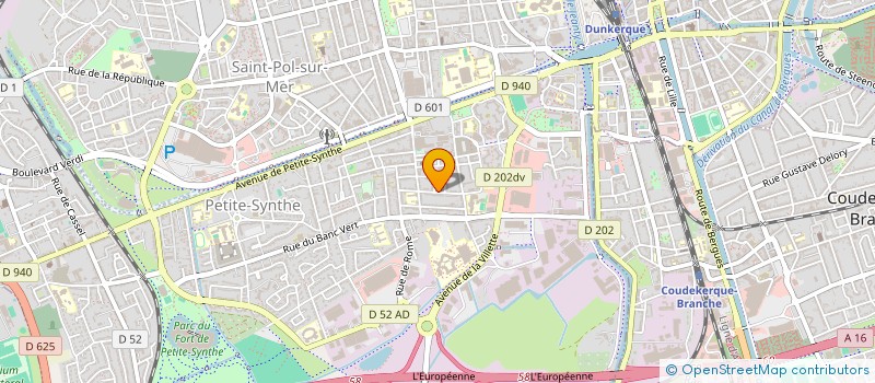 localisation de l'entreprise MADAME NICOLE VANBESSELAERE  DUNKERQUE