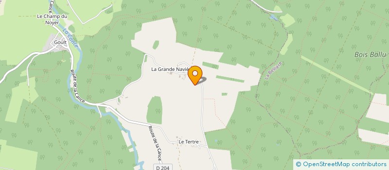 localisation de l'entreprise MADAME NICOLE VANNIER à L'OREE-D'ECOUVES