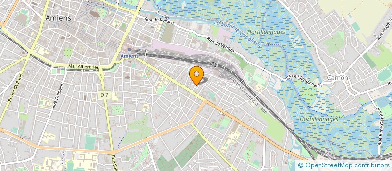 localisation de l'entreprise MADAME NICOLE VANNOOTE  AMIENS