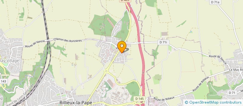 localisation de l'entreprise MADAME NICOLE VARAY  RILLIEUX LA PAPE