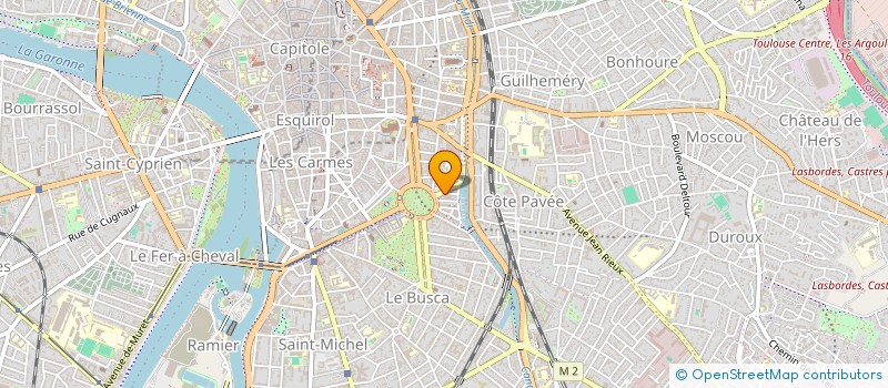 localisation de l'entreprise MADAME NICOLE VELLILLAS à TOULOUSE