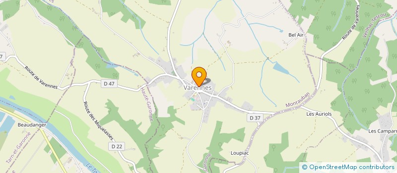 localisation de l'entreprise MADAME NICOLE VERN  VARENNES