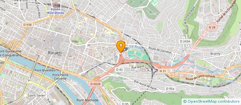 localisation de l'entreprise MADAME NICOLE VIGER à ROUEN