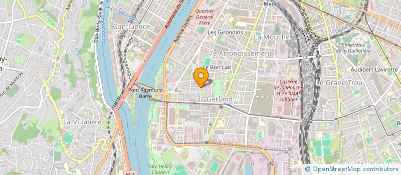 localisation de l'entreprise MADAME NICOLE VILLEDIEU  LYON