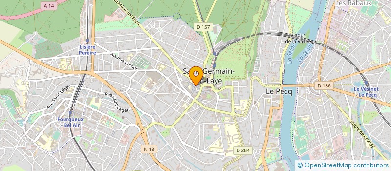 localisation de l'entreprise MADAME NICOLE VITAU à SAINT-GERMAIN-EN-LAYE