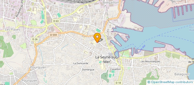 localisation de l'entreprise MADAME NICOLE VITRY à LA SEYNE-SUR-MER