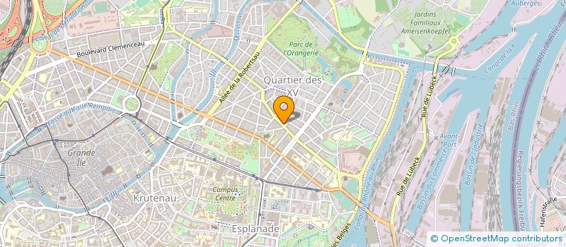 localisation de l'entreprise MADAME NICOLE WAZANA à STRASBOURG