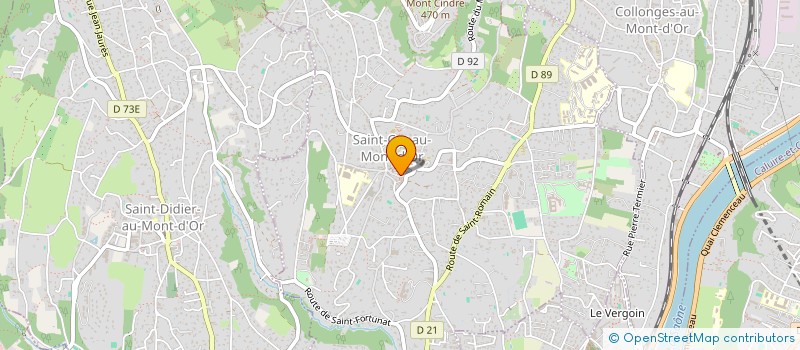 localisation de l'entreprise MADAME NICOLE ZABLOCKI  SAINT-CYR-AU-MONT-D'OR