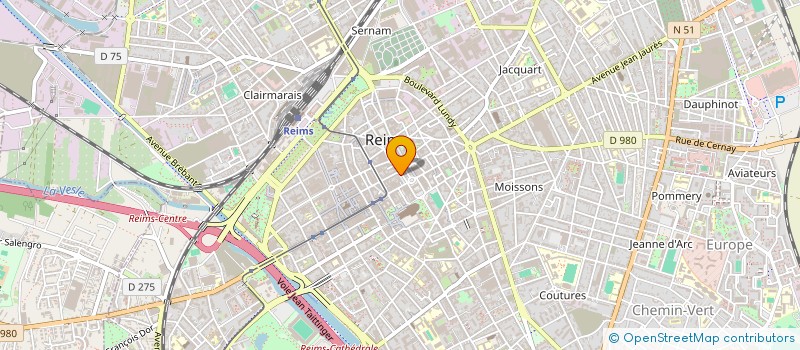 localisation de l'entreprise MADAME NICOLE ZAIMECHE  REIMS