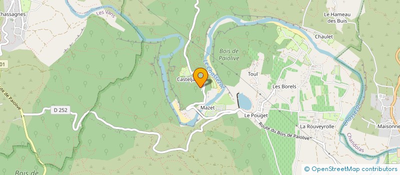 localisation de l'entreprise MADAME NICOLE ZISMAN  BERRIAS-ET-CASTELJAU